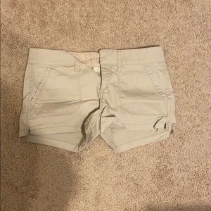 Women’s khaki shorts
